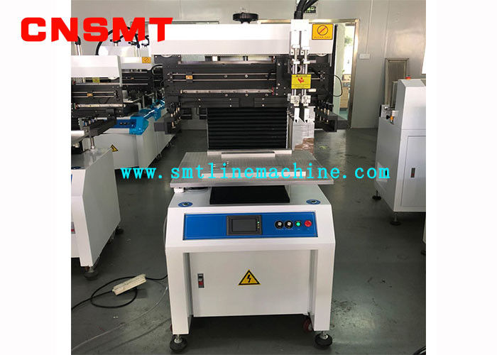 Metal Material SMT Line Machine CNSMT-S300 Semi Automatic Screen Printer AC220V 50Hz