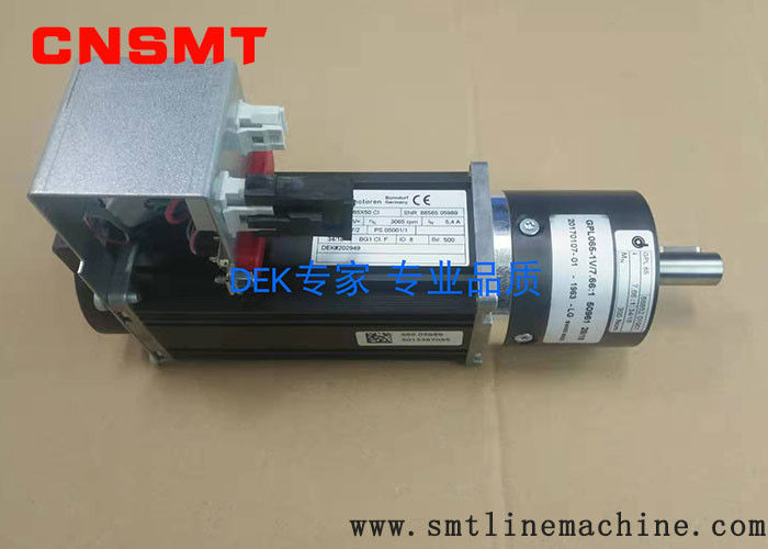CE SMT Stencil Printer , CNSMT DEK Gearbox X Axis Motor 202949 185002 185003