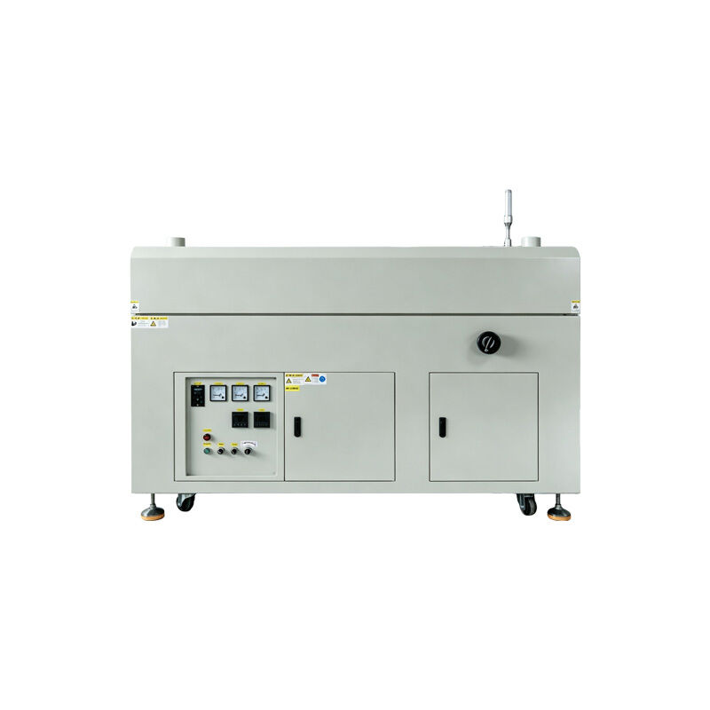 Mesh belt PCB three proof paint hot curing furnace